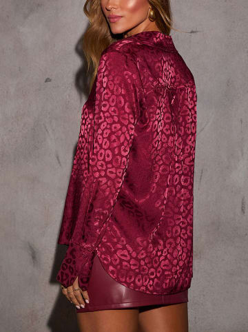 Milan Kiss Hemd in Bordeaux