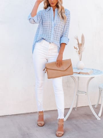 Milan Kiss Blouse lichtblauw