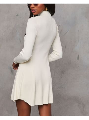 Milan Kiss Strickkleid in Creme
