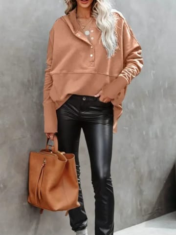 Milan Kiss Hoodie camel