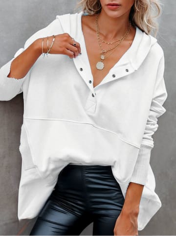 Milan Kiss Hoodie crème