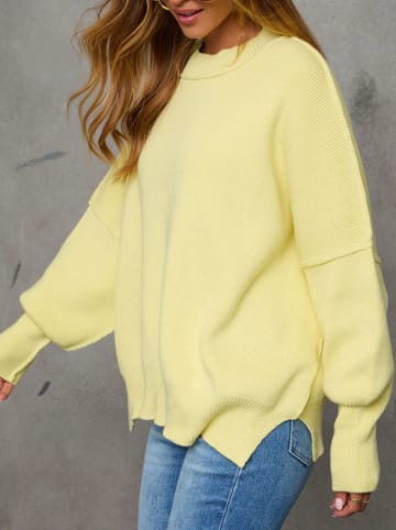 Milan Kiss Sweter w kolorze żółtym