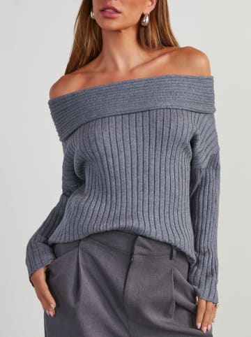 Milan Kiss Pullover in Grau