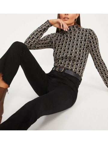 Milan Kiss Koszulka w kolorze czarno-kremowym