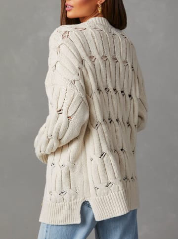 Milan Kiss Cardigan in Creme