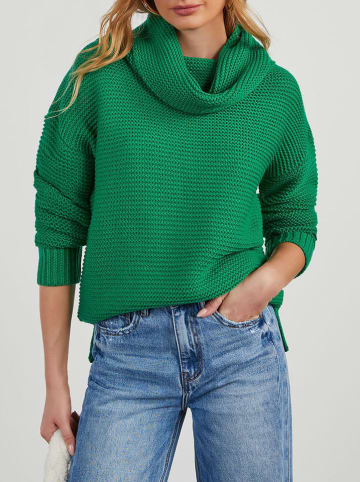 Milan Kiss Rollkragenpullover in Grün