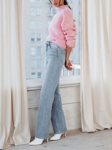 Milan Kiss Sweter w kolorze jasnoróżowym