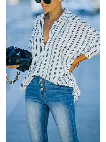 Milan Kiss Blouse crème/zwart