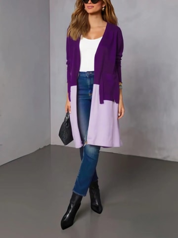Milan Kiss Cardigan in Lila