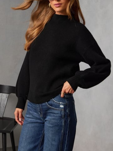 Milan Kiss Sweter w kolorze czarnym