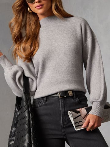 Milan Kiss Pullover in Grau
