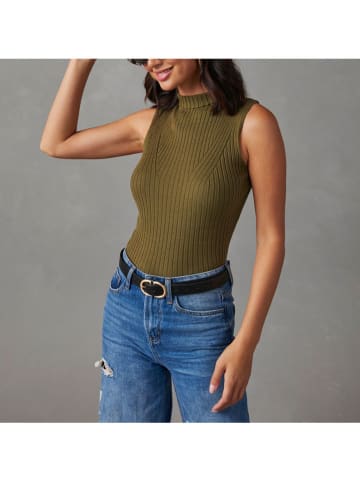 Milan Kiss Top w kolorze khaki