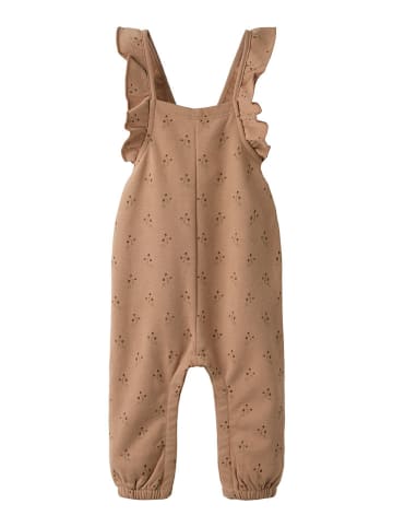 Lil Atelier Latzhose "London" in Hellbraun