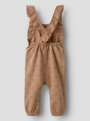 Lil Atelier Latzhose "London" in Hellbraun