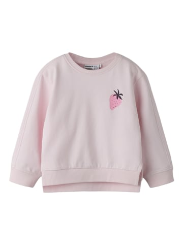 name it Sweatshirt "Bissine" lichtroze