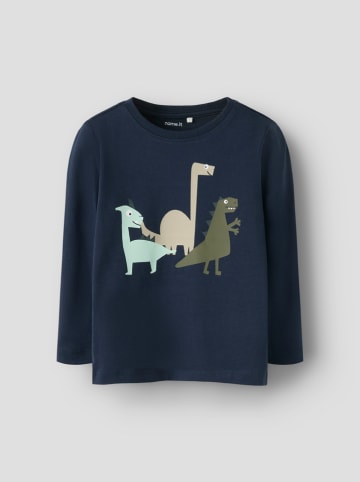 name it Koszulka "Ponati" w kolorze granatowym