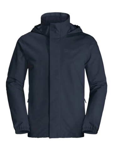 Jack Wolfskin Kurtka przeciwdeszczowa w kolorze granatowym