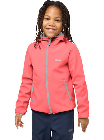 Jack Wolfskin Softshelljas "Fourwinds" zalmroze