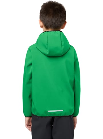 Jack Wolfskin Kurtka softshellowa "Fourwinds" w kolorze zielonym