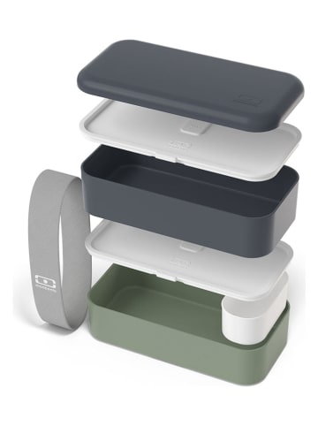 Monbento Lunchbox blauw/groen - 1 l