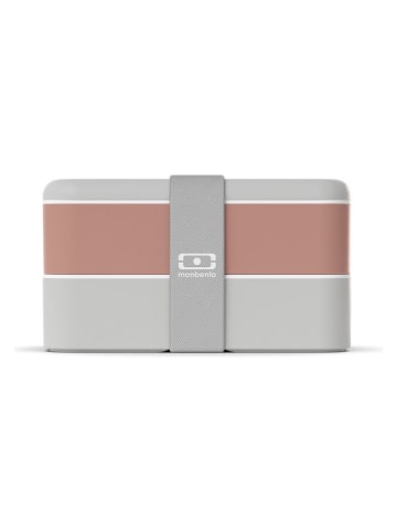 Monbento Lunchbox in Rosa/ Grau - 1 l