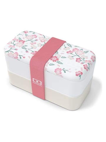 Monbento Lunchbox in Rosa/ Weiß/ Creme - 1 l