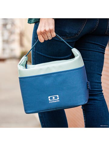 Monbento Lunchtasche in Blau/ Grün - 6,5 l