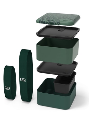 Monbento Pojemnik w kolorze zielonym na lunch - 1,7 l