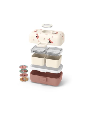 Monbento Lunchbox "Tresor" lichtbruin/beige - 800 ml