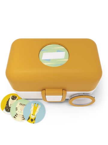 Monbento Pojemnik "Safari" w kolorze musztardowym na lunch