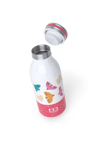 Monbento Isoleerfles "Cooly" roze/meerkleurig - 350 ml