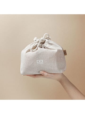 Monbento Lunchtas "Pochette M" crème - (B)18 x (H)19 cm