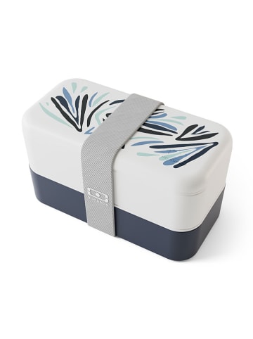 Monbento Lunchbox wit/blauw - 1 l