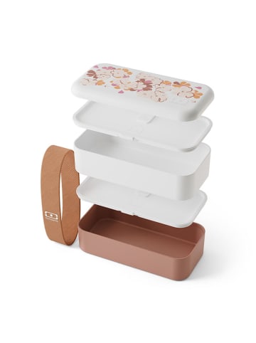 Monbento Lunchbox in Weiß/ Rosa - 1 l