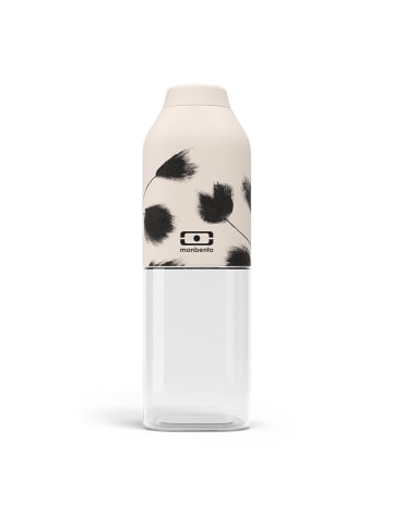 Monbento Drinkfles "Positive M" crème/zwart - 500 ml