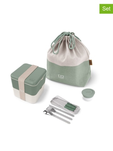 Monbento 7-delige lunchset groen