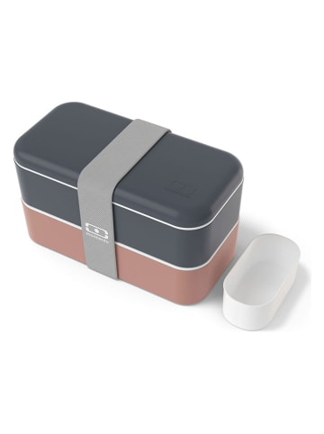 Monbento Pojemnik w kolorze jasnoróżowo-niebieskim na lunch - 1 l