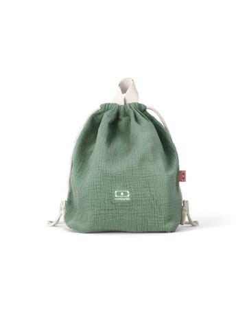 Monbento Rucksack "Buddy" in Grün - (B)23,5 x (H)29,5 cm