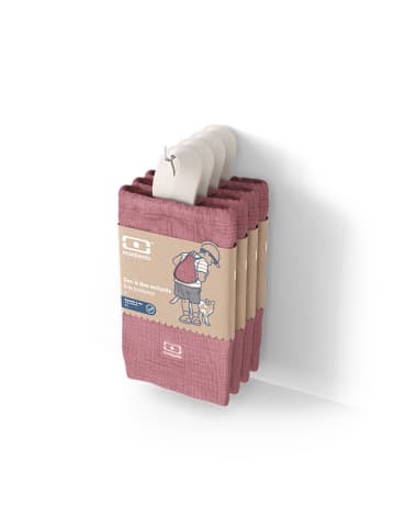 Monbento Rugzak "Buddy" lichtroze - (B)23,5 x (H)29,5 cm