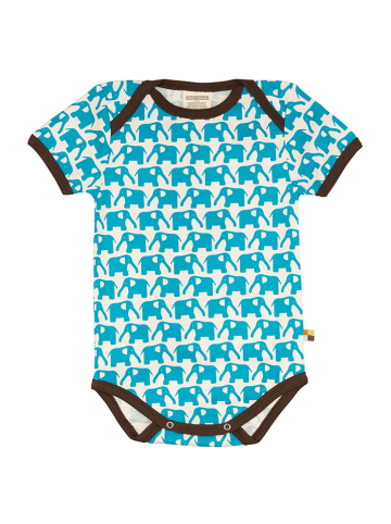 loud + proud Body in Hellblau/ Weiß