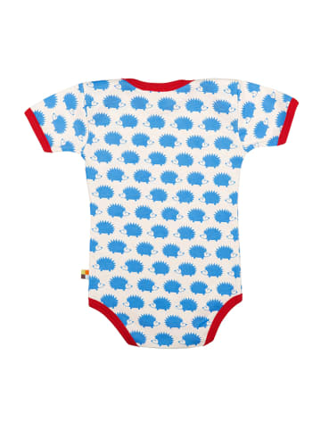 loud + proud Body in Hellblau/ Weiß