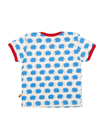 loud + proud Shirt in Hellblau/ Creme