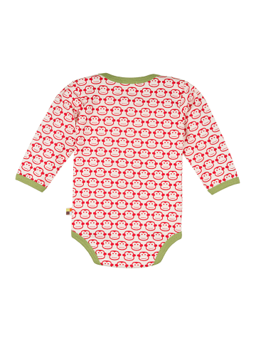 loud + proud Body in Rot/ Weiß