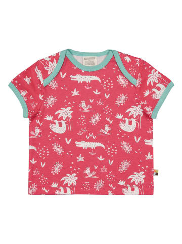 loud + proud Shirt in Rot/ Weiß