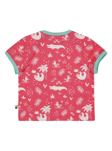 loud + proud Shirt in Rot/ Weiß