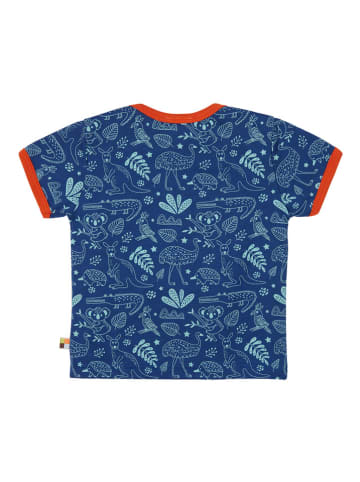 loud + proud Shirt in Blau