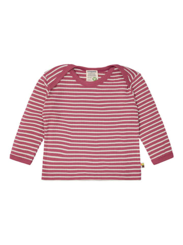 loud + proud Longsleeve in Rot/ Weiß