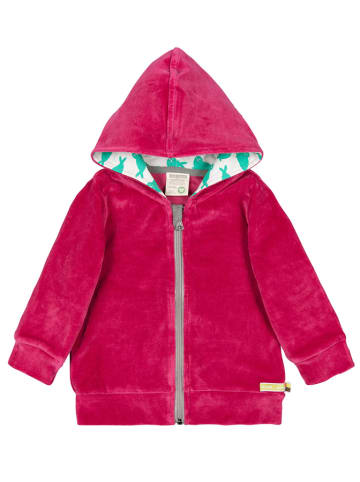 loud + proud Sweatjacke in Rot