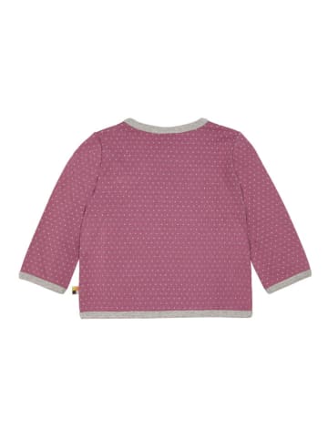 loud + proud Cardigan "Doubleface" in Lila