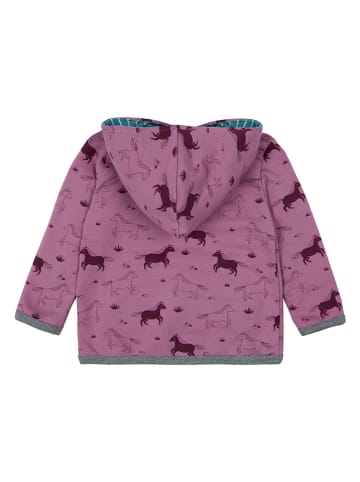 loud + proud Sweatjacke in Lila